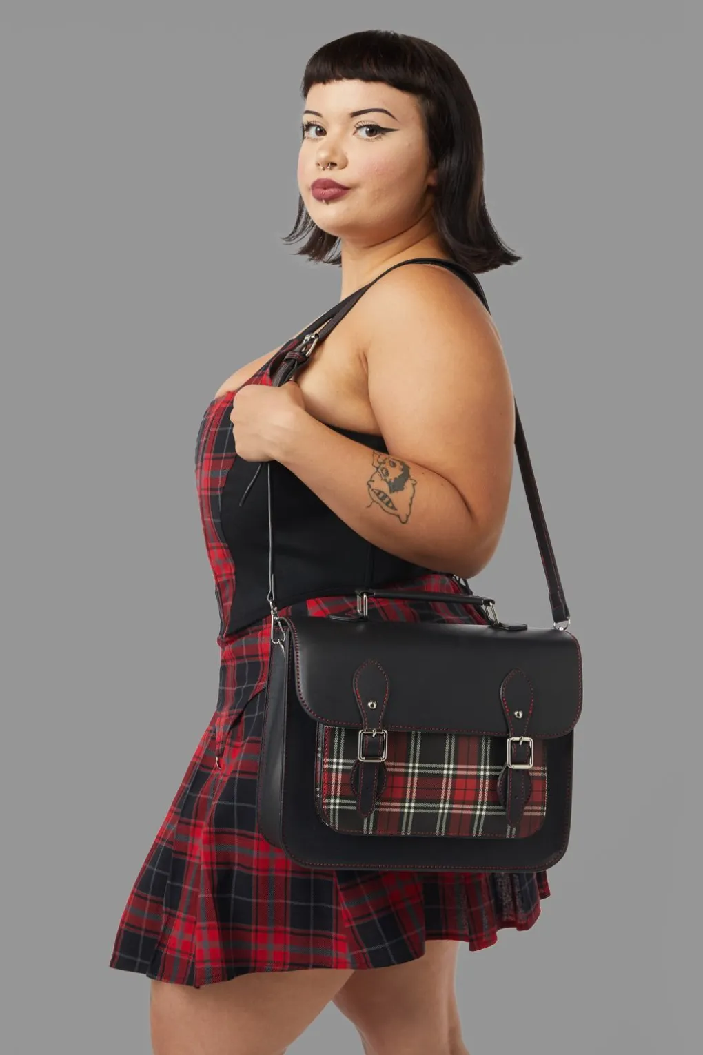 2 Way Check Satchel