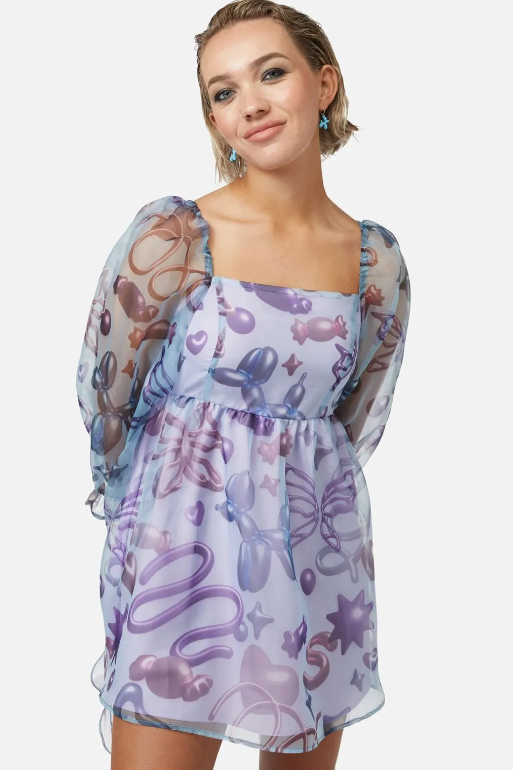 Abyss Puffy Dress