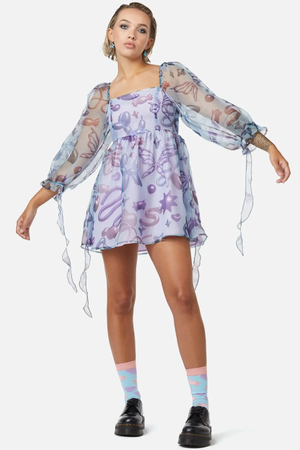 Abyss Puffy Dress