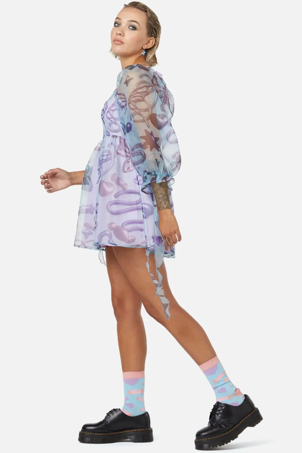Abyss Puffy Dress