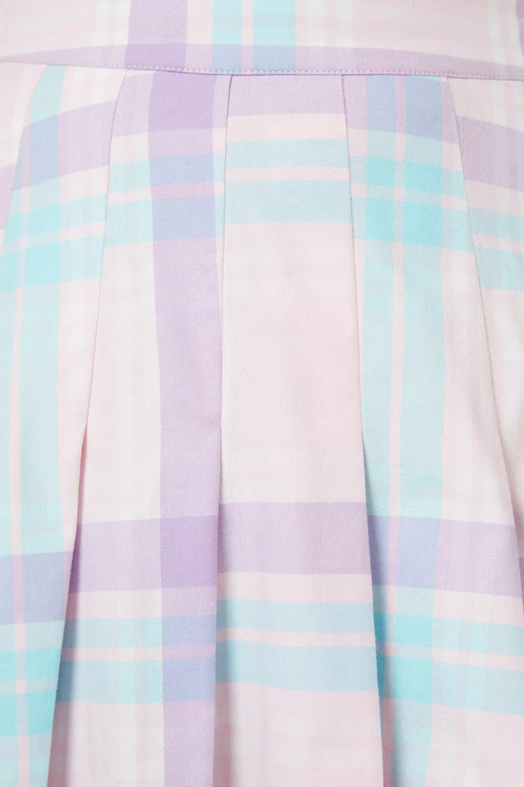 Abyss Tartan Skirt