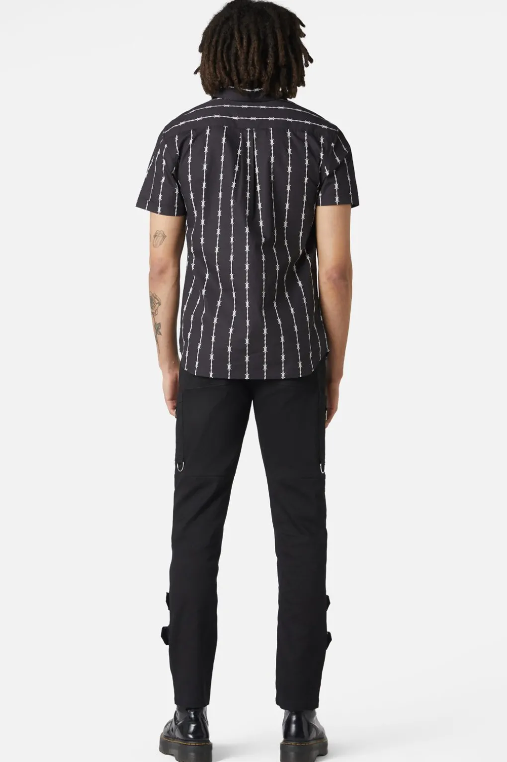 Barbed Wire Short Sleeve Shirt