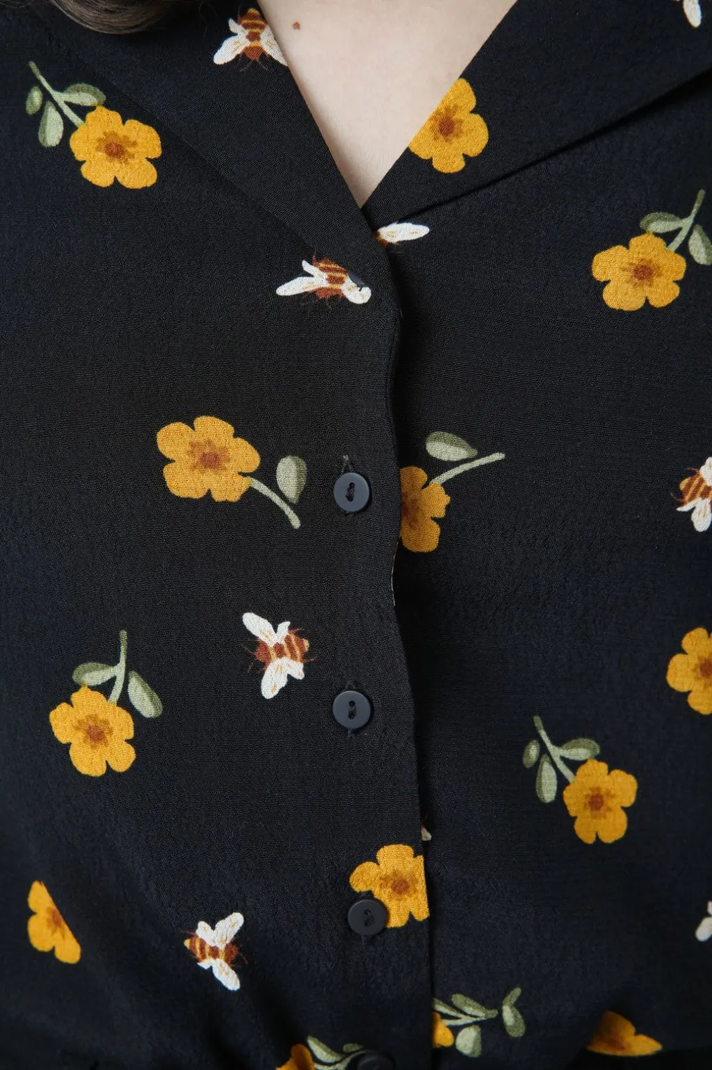 Bees U0026 Blooms Blouse