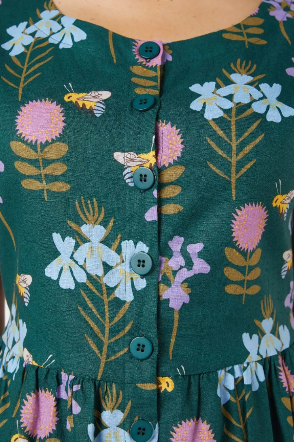 Blue Bee Mini Dress