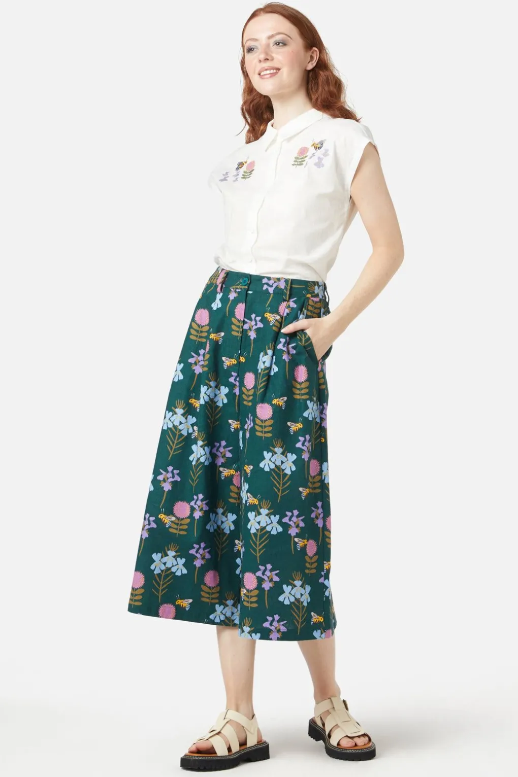 Blue Bee Skort