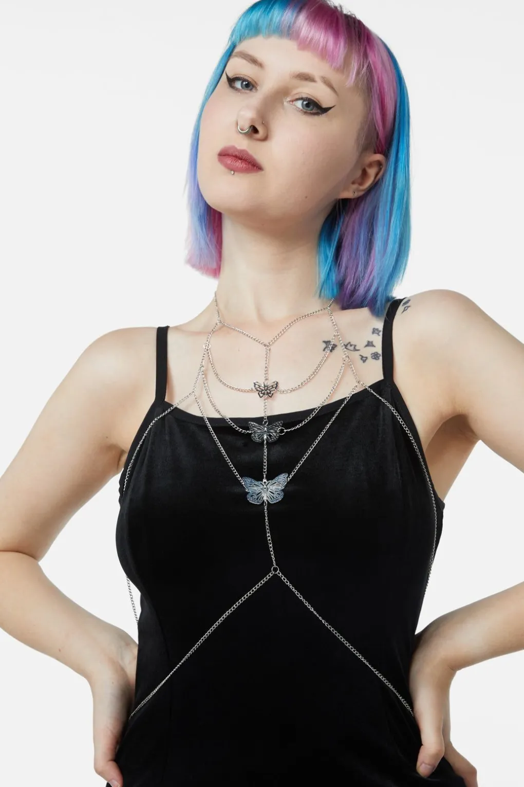 Butterfly Chain Chest Harness