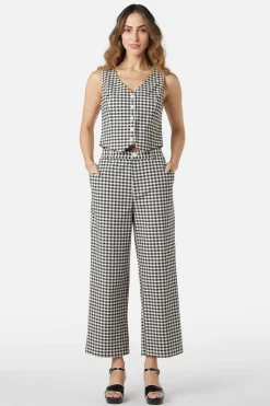 Callie Check Vest