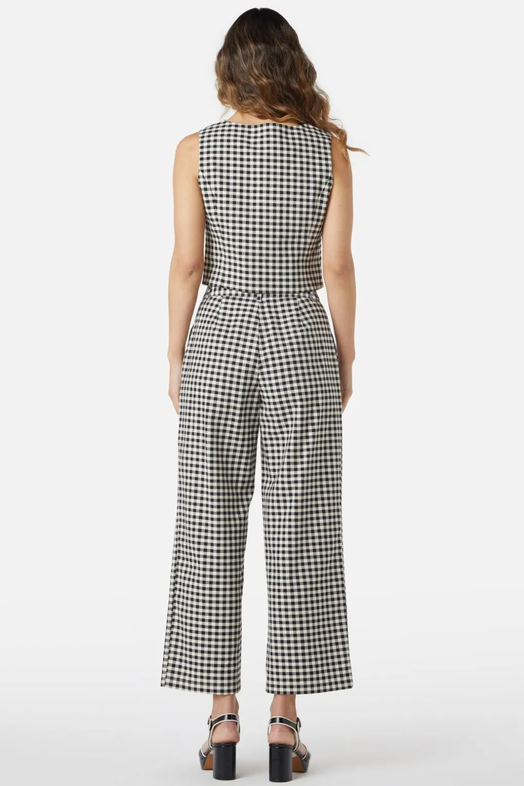 Callie Check Vest