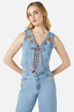 Cami Emb Vest