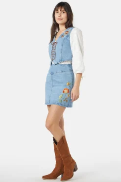 Cami Emb Vest