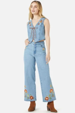 Cami Emb Vest