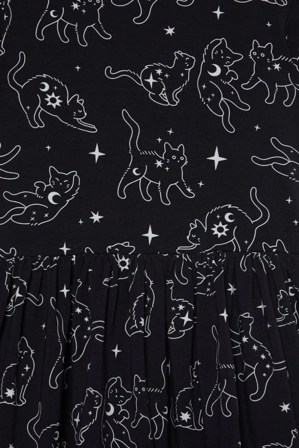 Celestial Cats Kids Dress