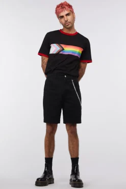 Chain Trim Shorts