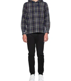 Check Hooded Jacket
