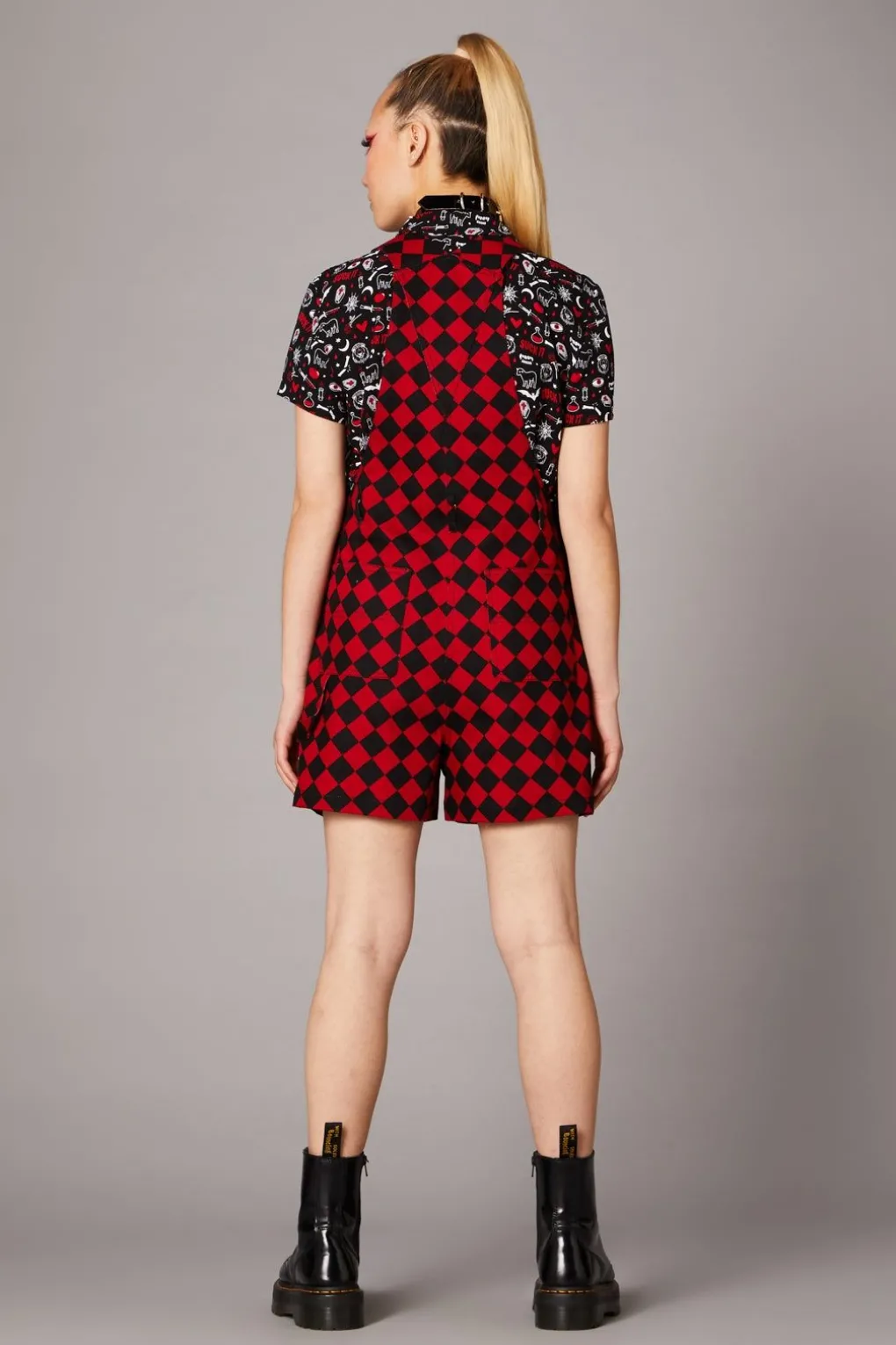 Checkmate Goth Overall