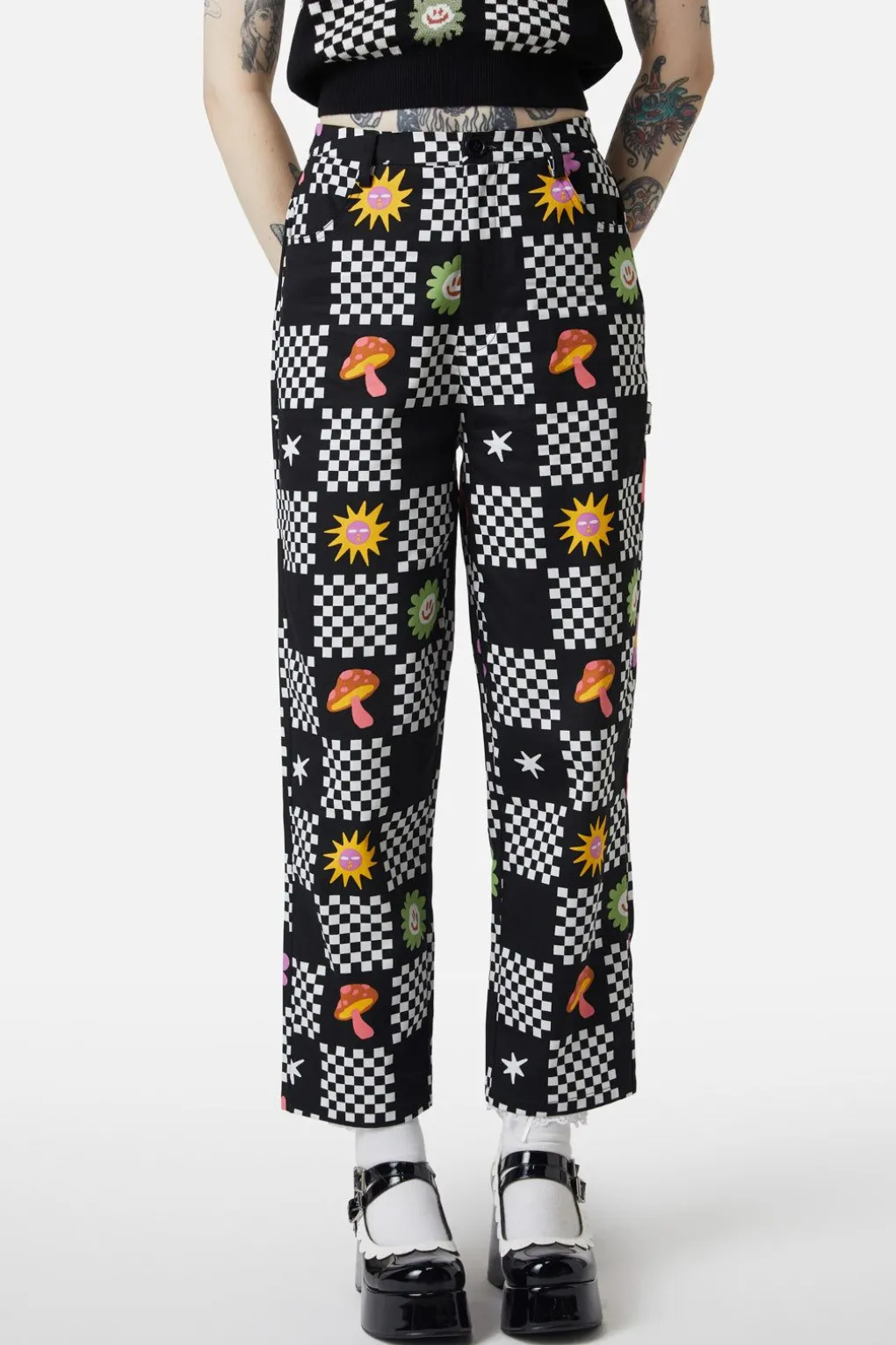 Chess At Picnic Pants