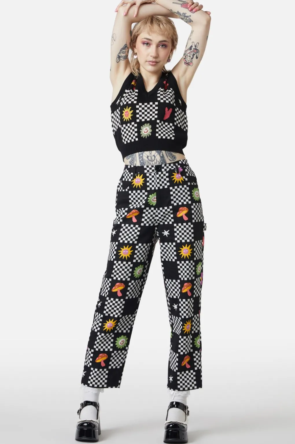 Chess At Picnic Pants