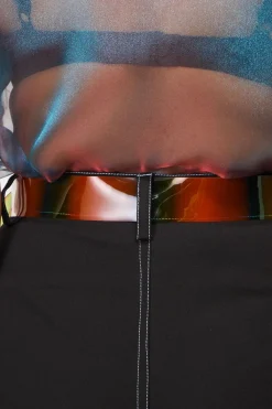 Clear Rainbow Belt