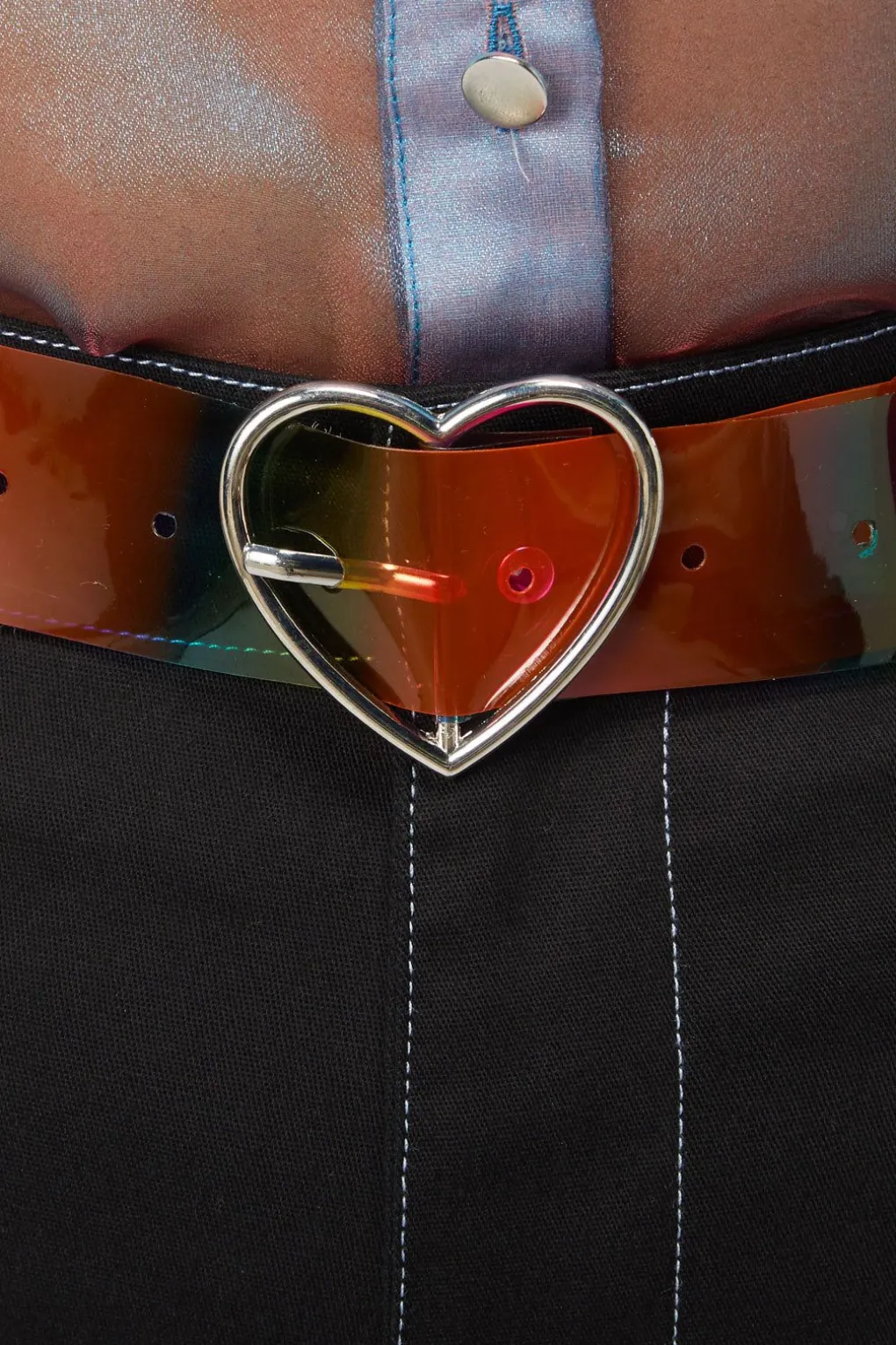 Clear Rainbow Belt