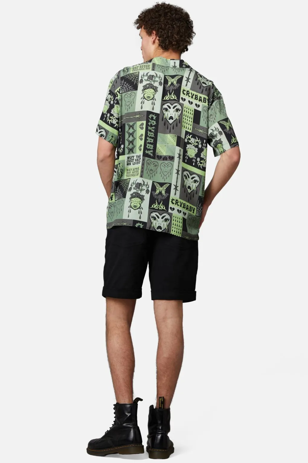 Cry Baby Dark Tile Short Sleeve Shirt
