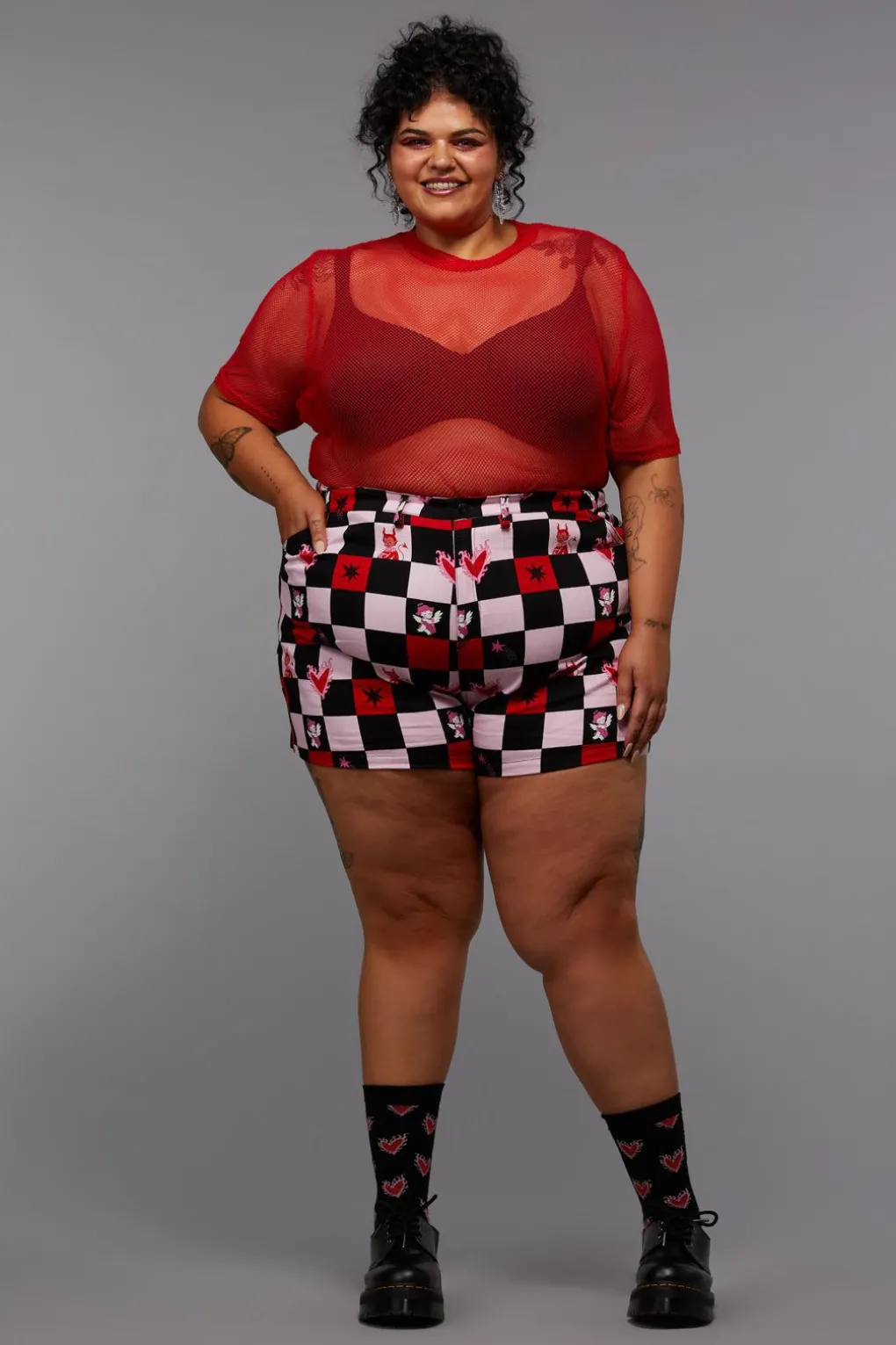 Curve Check It Goth Short