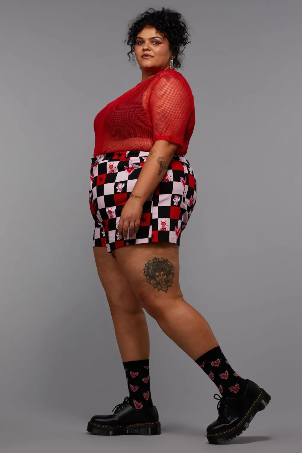 Curve Check It Goth Short