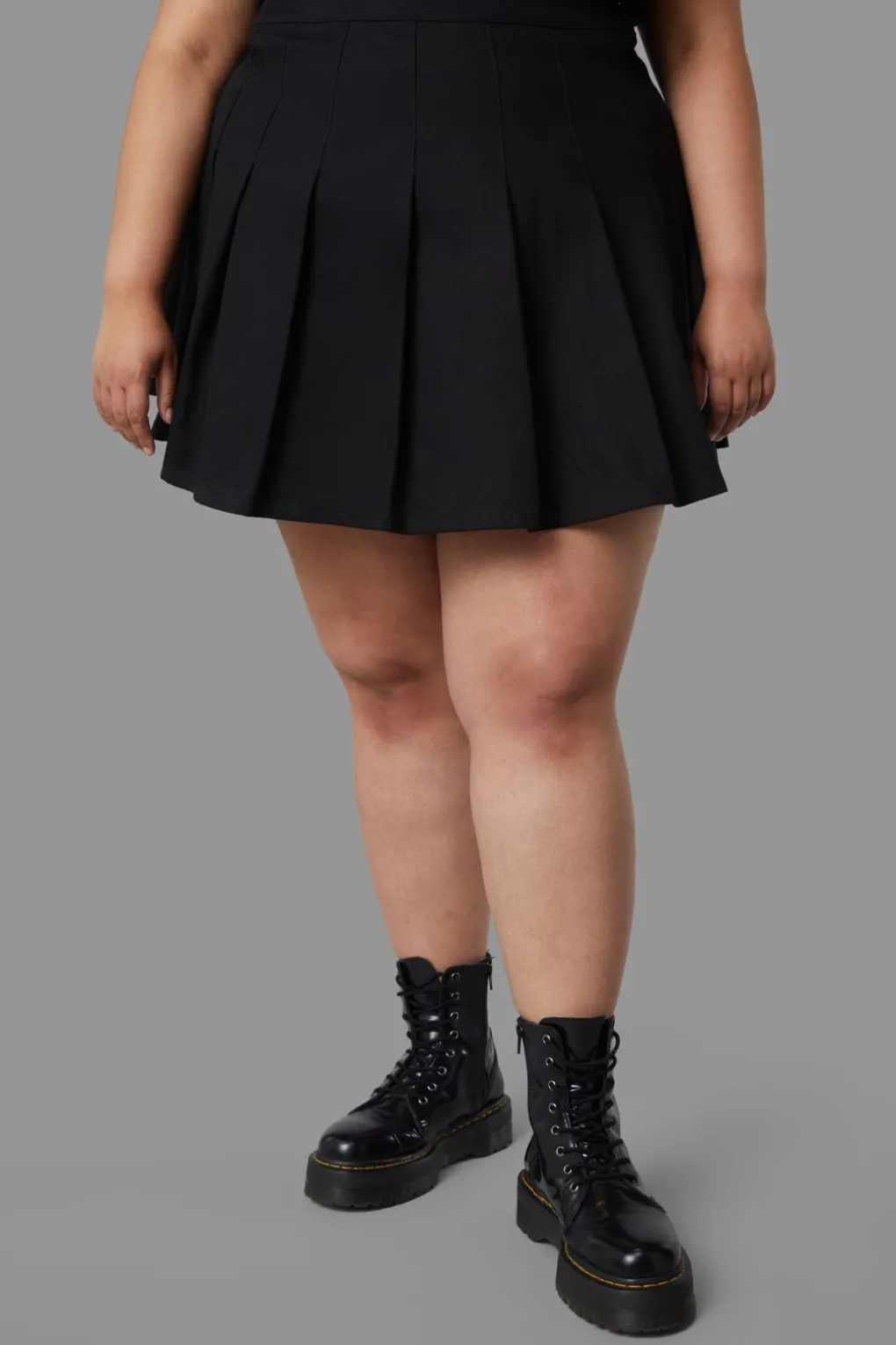Curve Crunchy Mini Skirt