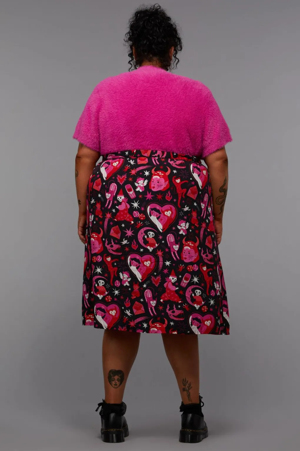 Curve Devil Dance Party Skirt