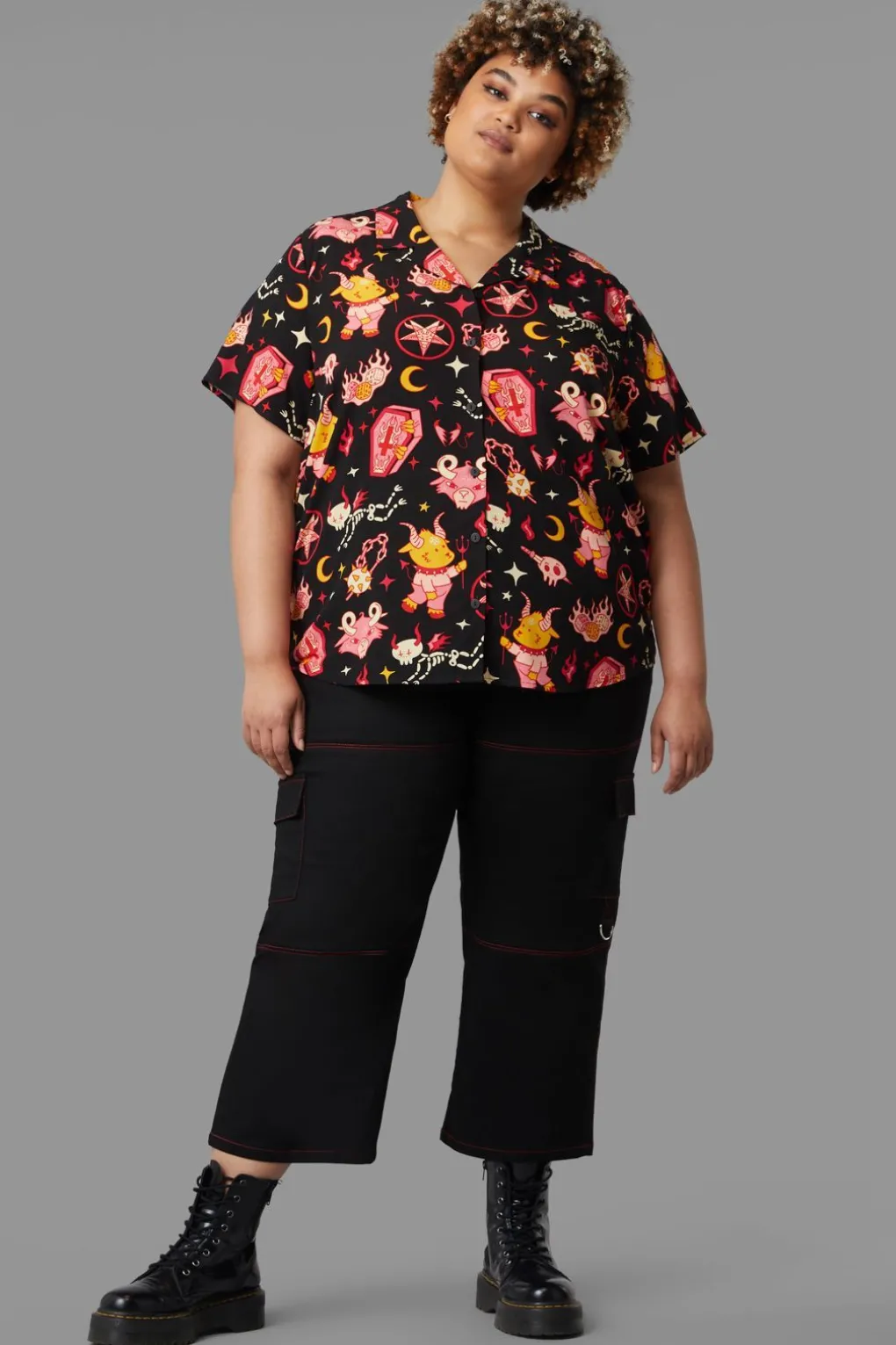 Curve Hellish Blouse