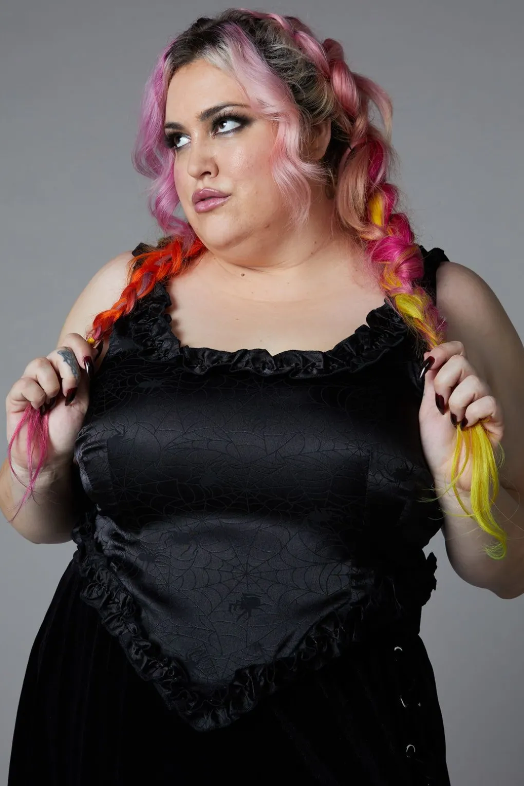 Curve Nadja Gothic Corset Top