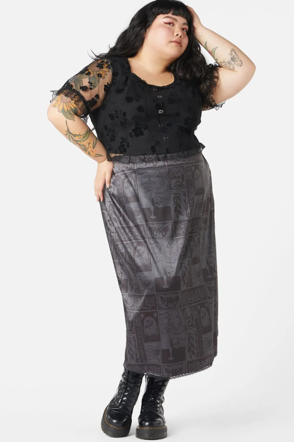 Curve The Manor Lace Corset Top