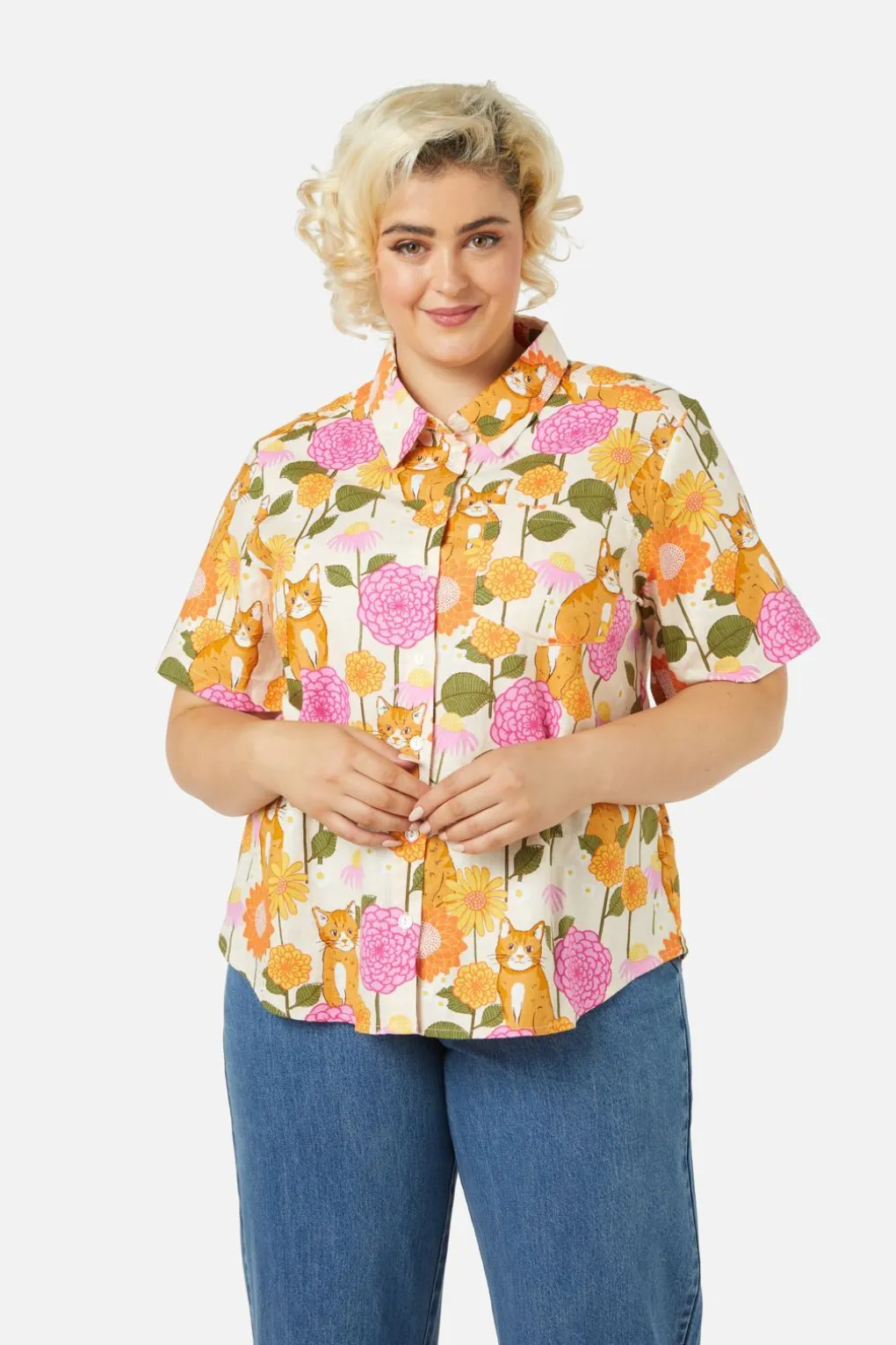 Cute Cat Blouse