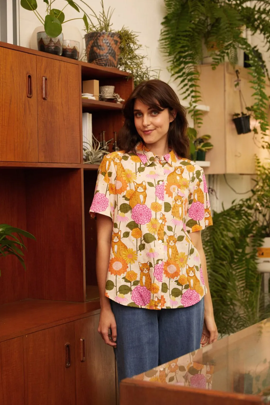 Cute Cat Blouse