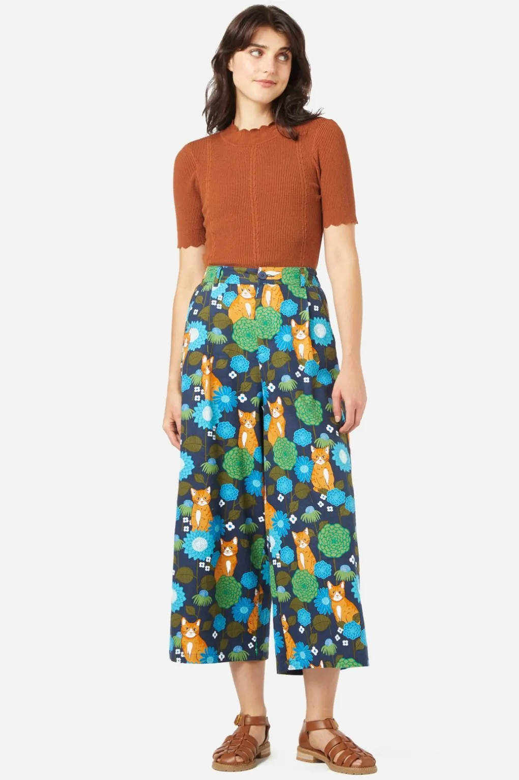 Cute Cat Culotte