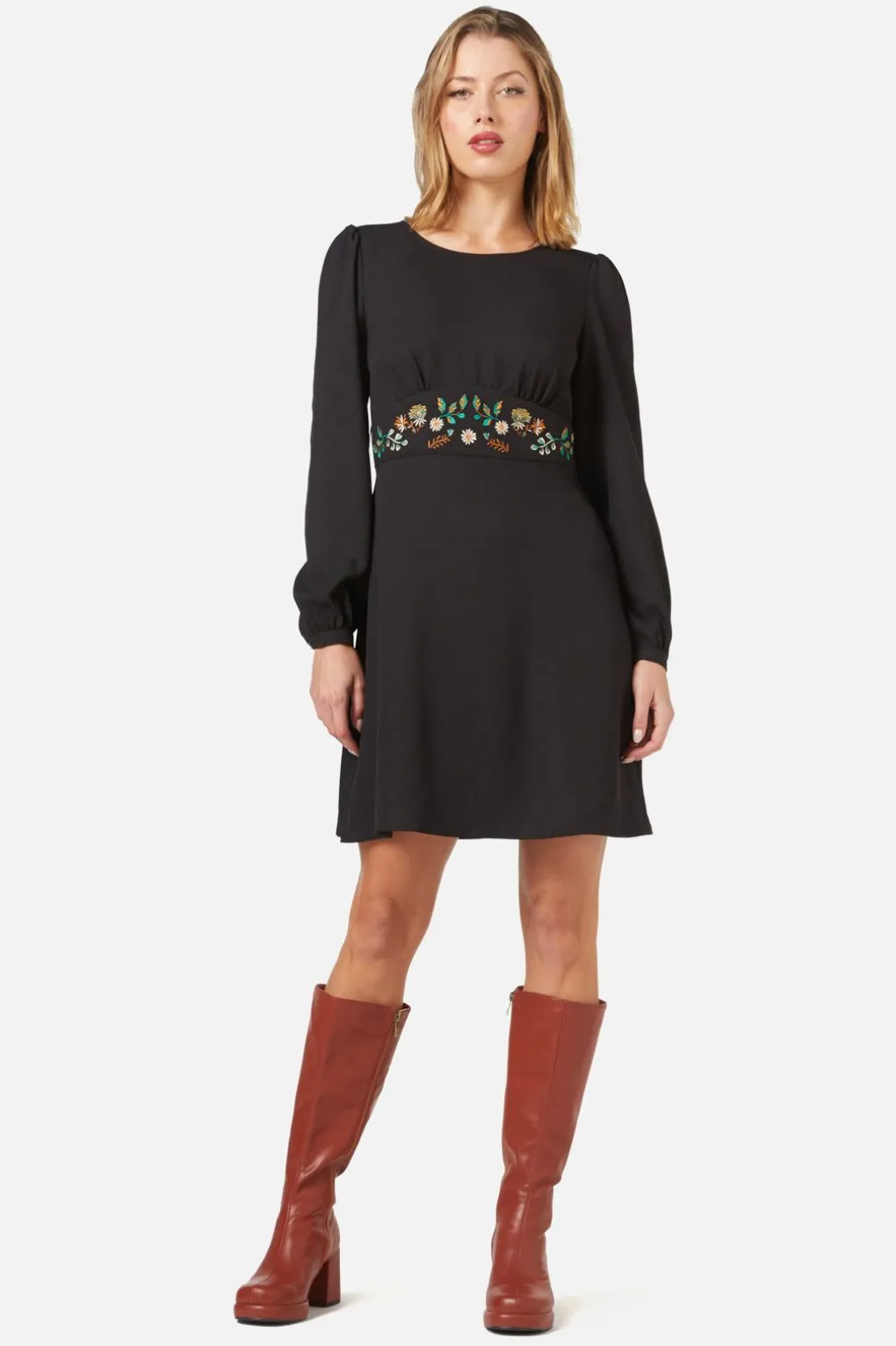 Cynthia Emb Dress