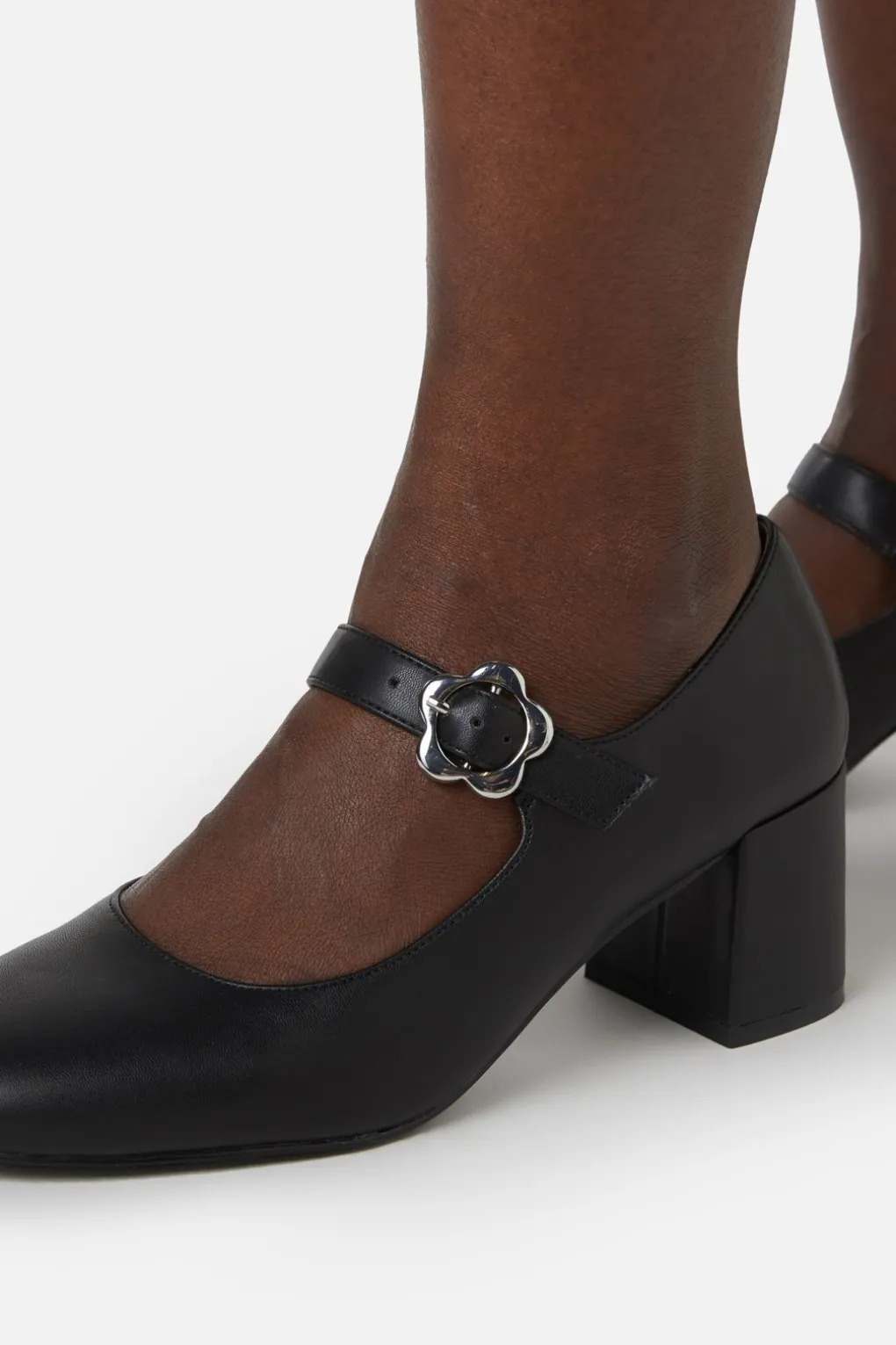 Daisy Buckle Heel