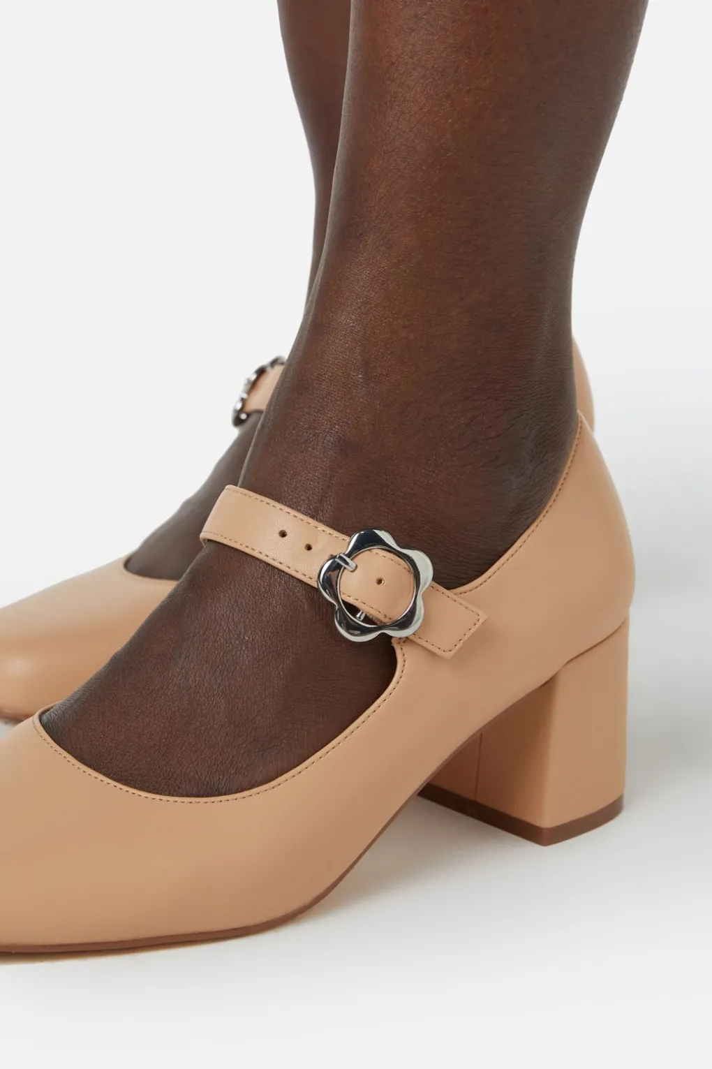 Daisy Buckle Heel