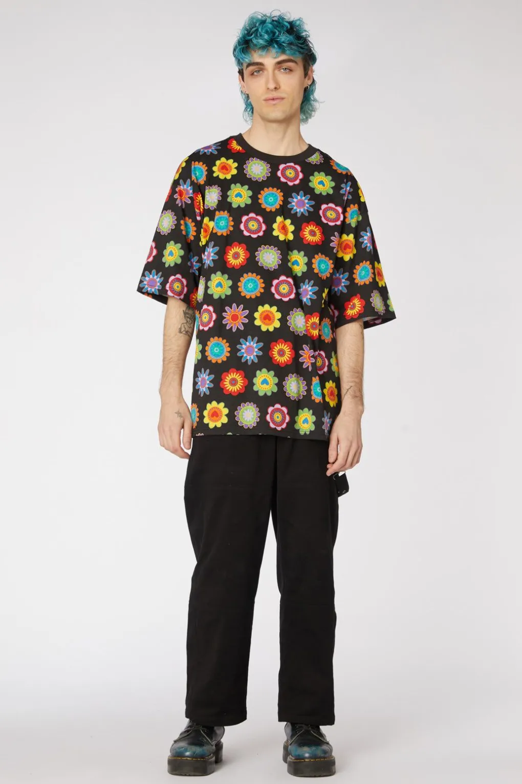 Daisy Oversized Cotton Tee