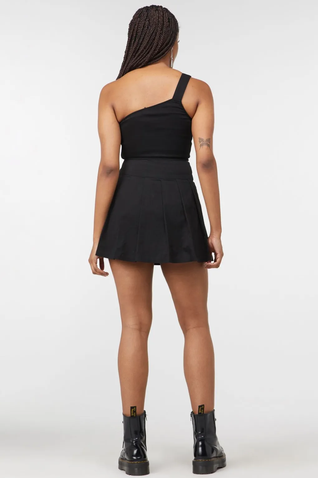 Dazed Tartan Buckle Skort