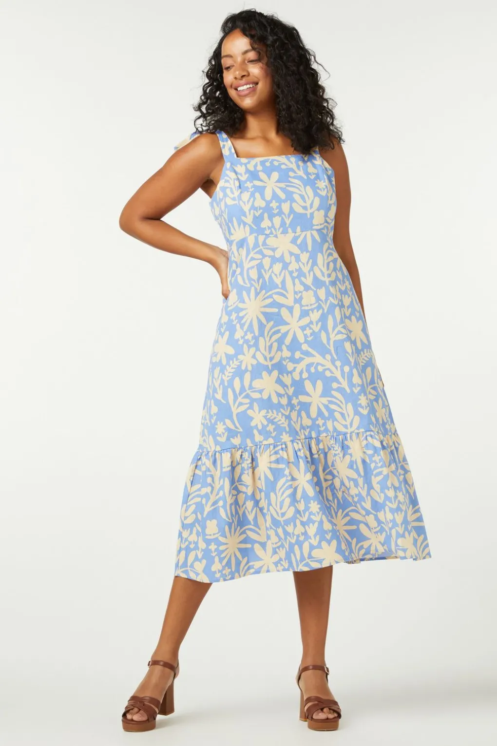 Della Floral Sun Dress