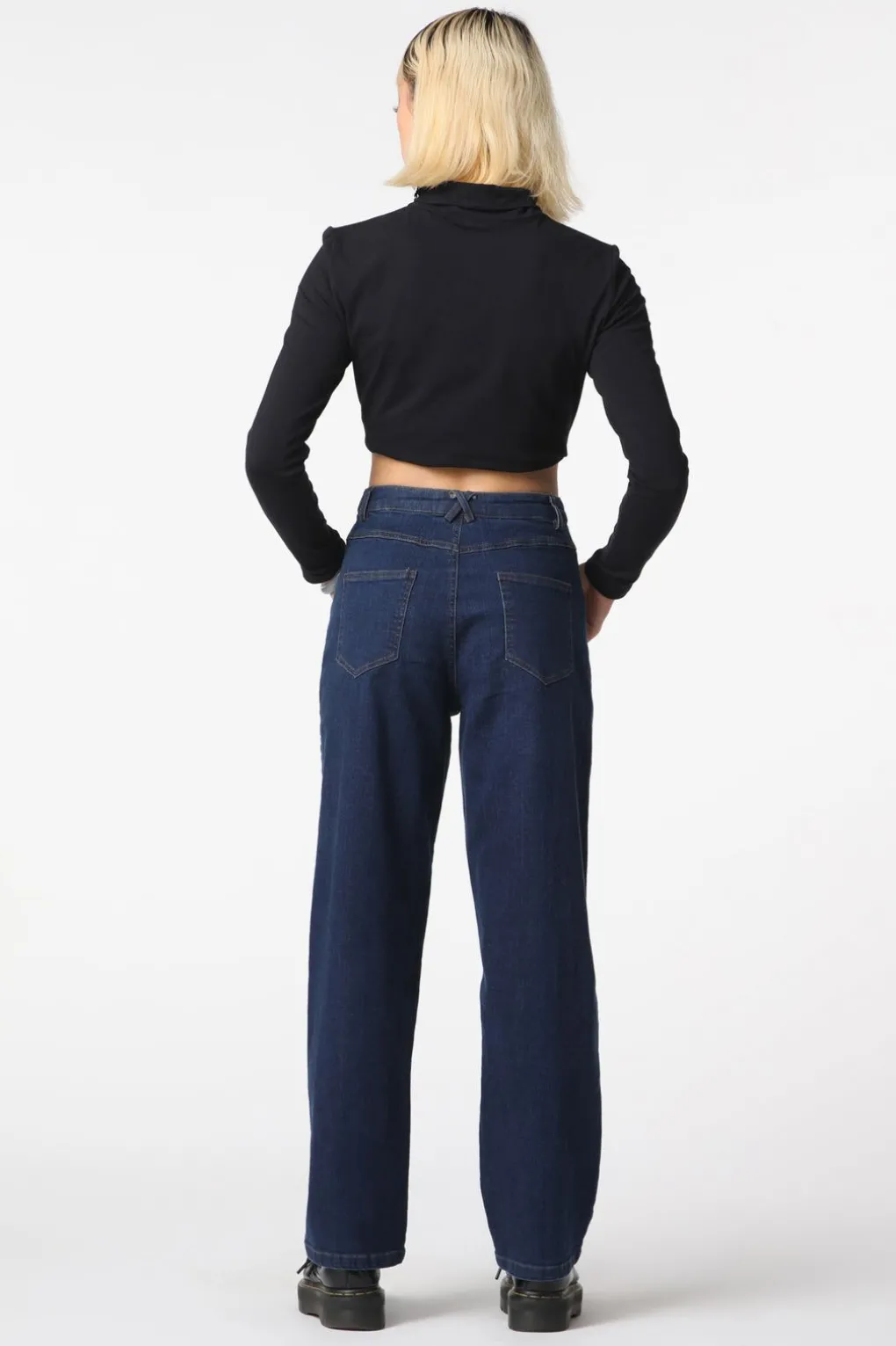 Denim Cherub Print Jean