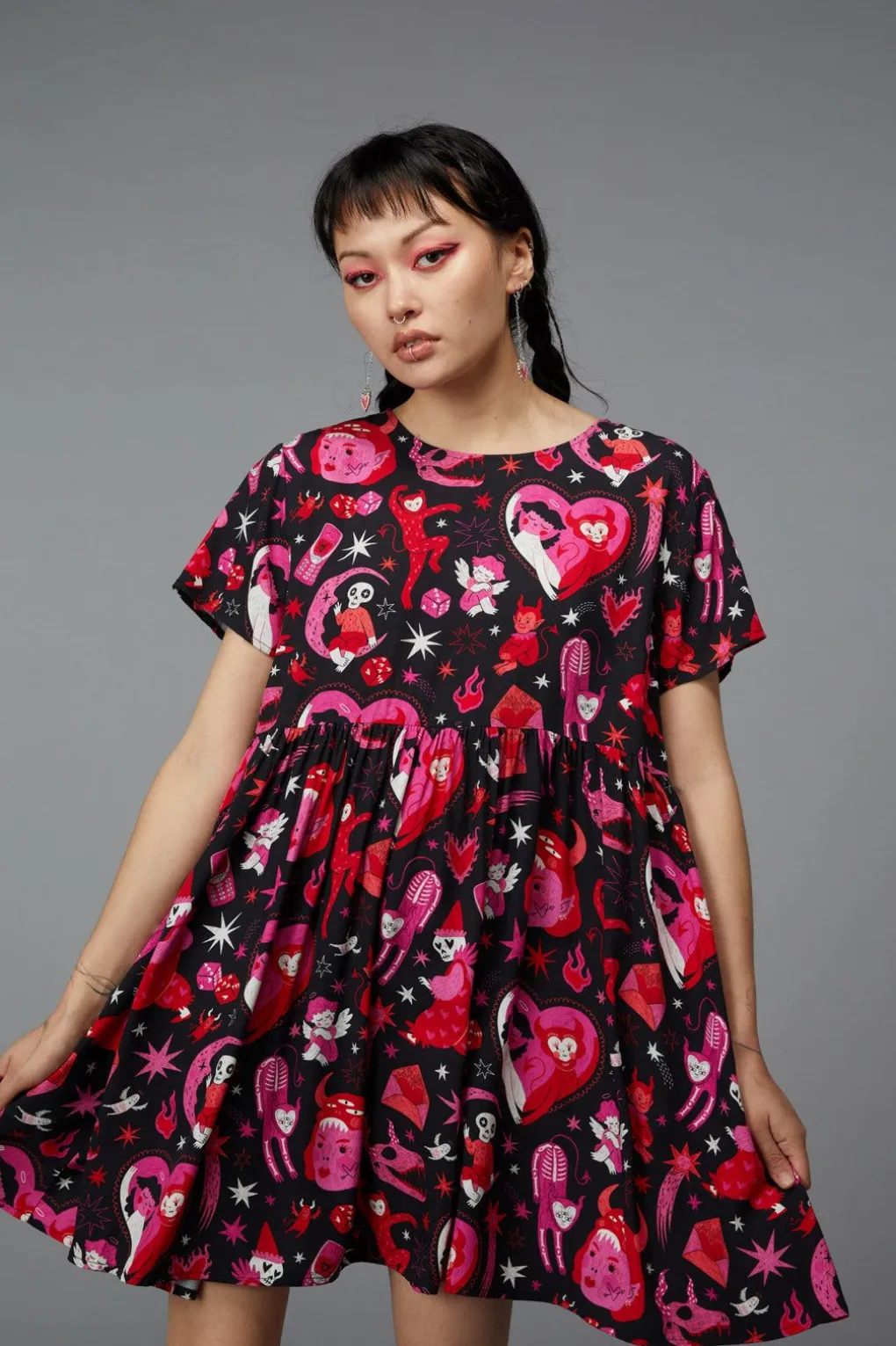 Devil Dance Party Dress