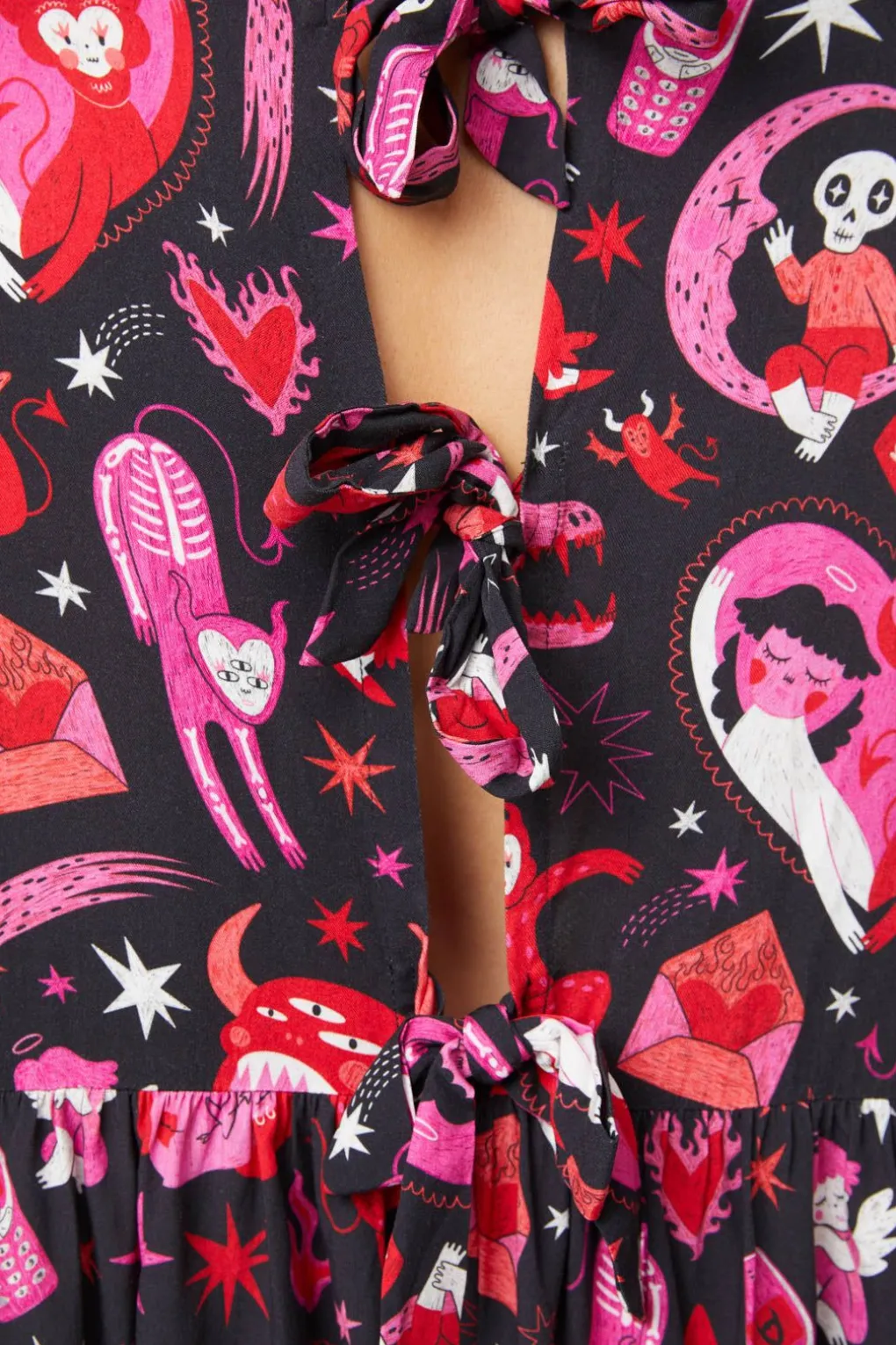 Devil Dance Party Dress