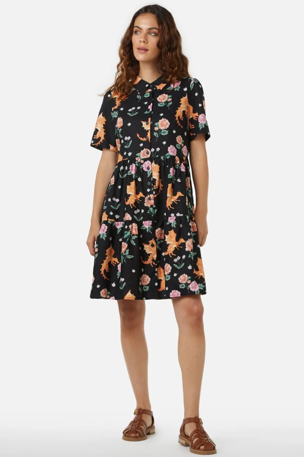 Dragon Shirt Dress