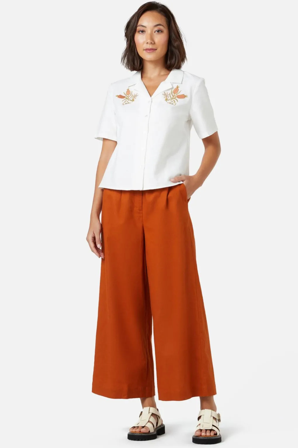 Enid Emb Shirt