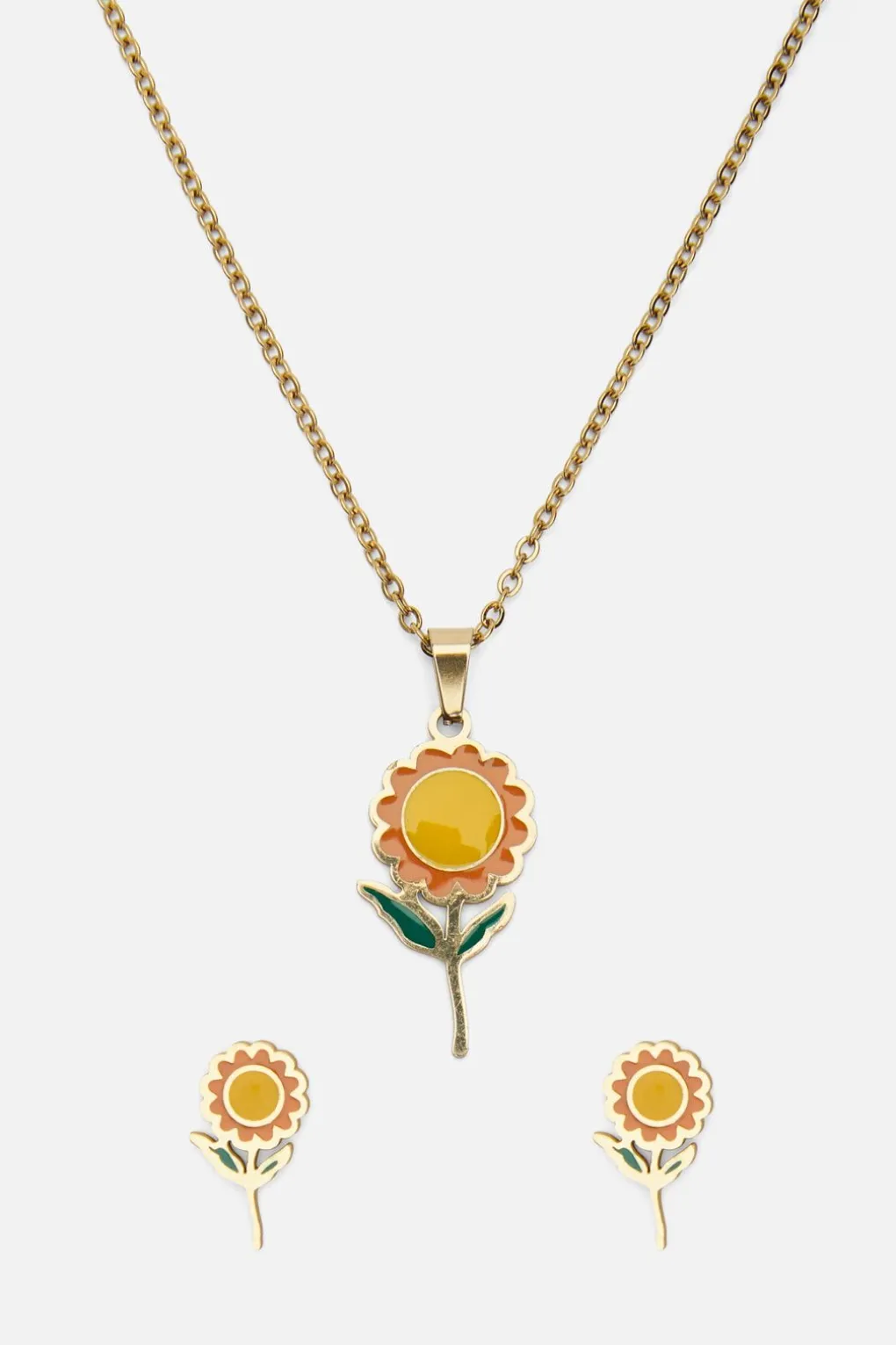 Floral Jewellery Set