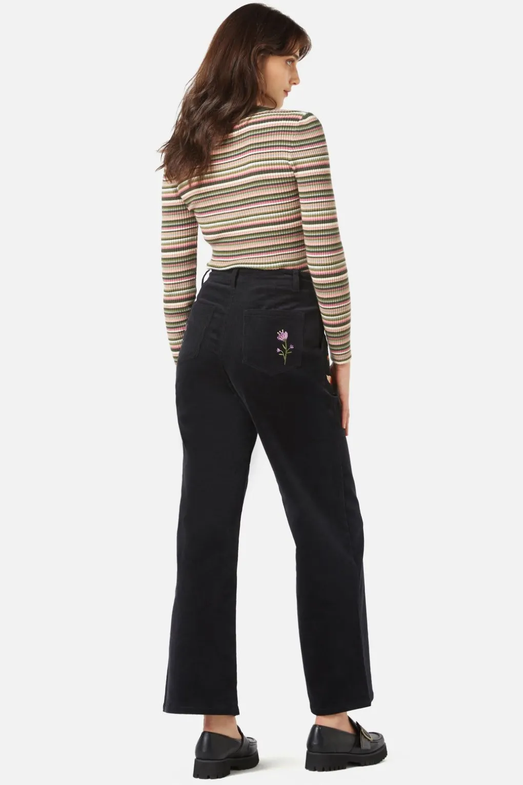 Fox Emb Jean
