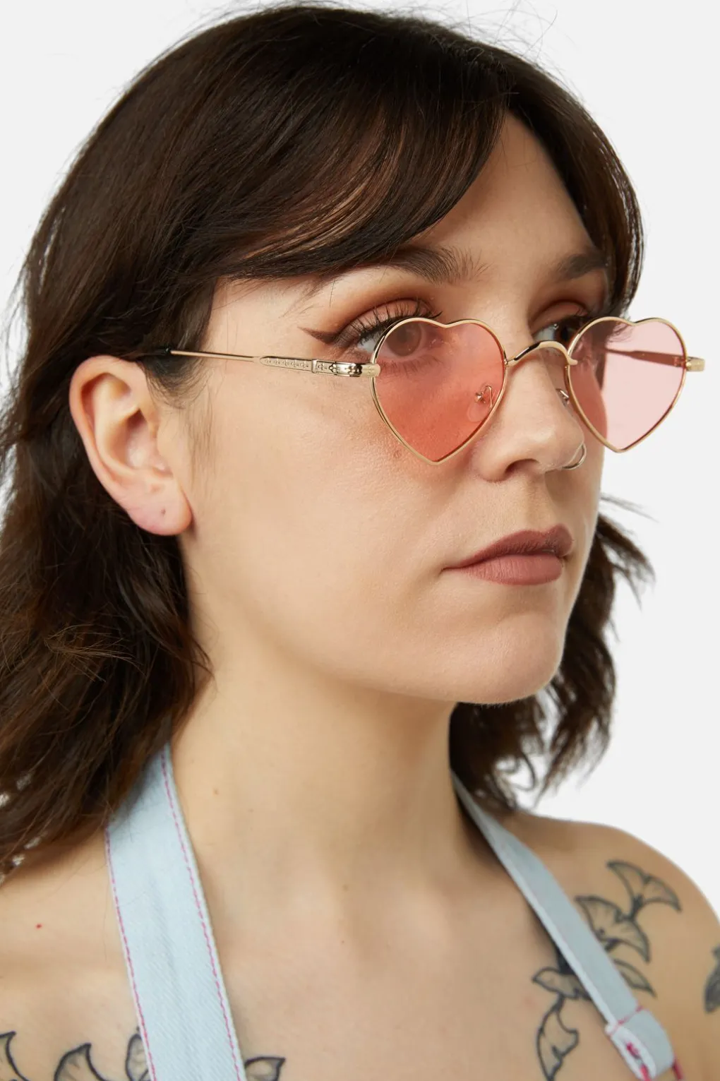 Framed Heart Glasses