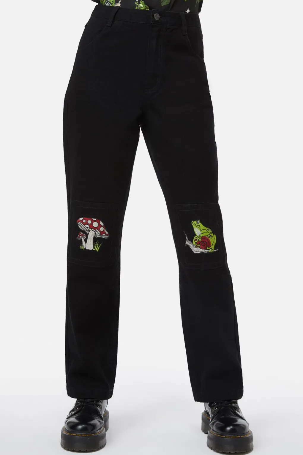 Frog Patch Jean