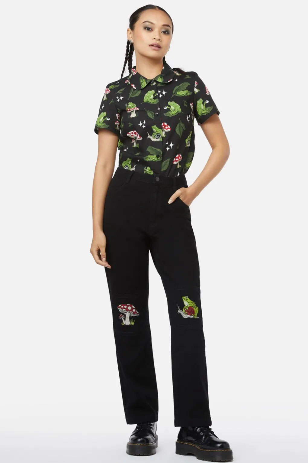 Frog Patch Jean